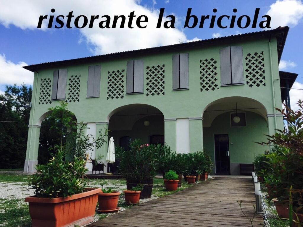 Hotel Riviera Ristorante La Briciola Novellara Exterior foto